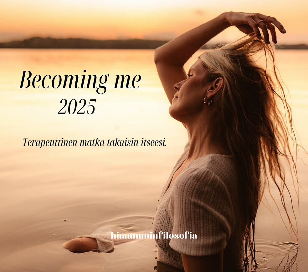 Becoming me 2025 by Hitaammin-filosofia